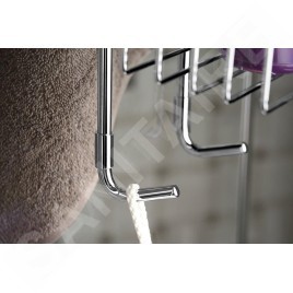 Sapho Smart - Étagère de douche suspendue, chrome XJ602
