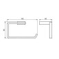 Novaservis Metalia 9 - Porte-rouleaux, chrome 0931,0 Novaservis Metalia 9 - Porte-rouleaux, chrome 0931,0