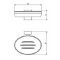 Novaservis Metalia 12 - Porte-savon, verre/chrome 0236,0 Novaservis Metalia 12 - Porte-savon, verre/chrome 0236,0