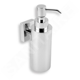 Novaservis Metalia 12 - Distributeur de savon avec support, verre/chrome 0277,0