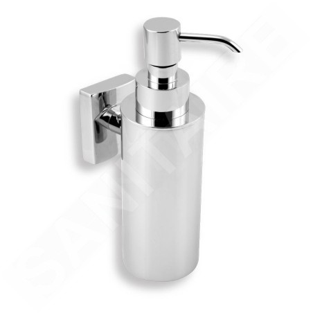 Novaservis Metalia 12 - Distributeur de savon avec support, verre/chrome 0277,0
