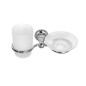 Sapho Diamond - Porte-savon, porte-verre, chrome 1317-04