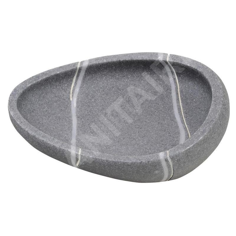 Sapho Ridder Little Rock - Porte-savon à poser, gris 22190307 Sapho Ridder Little Rock - Porte-savon à poser, gris 22190307