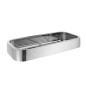 Sapho Gedy Smart - Étagère de douche 241x30x111 mm, chrome 3218