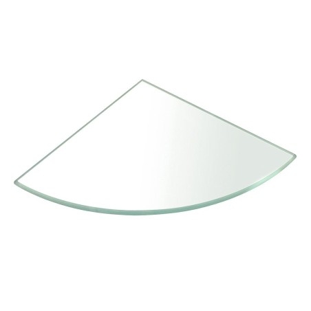 Sapho Accessoires - Tablette d'angle, verre clair 23487