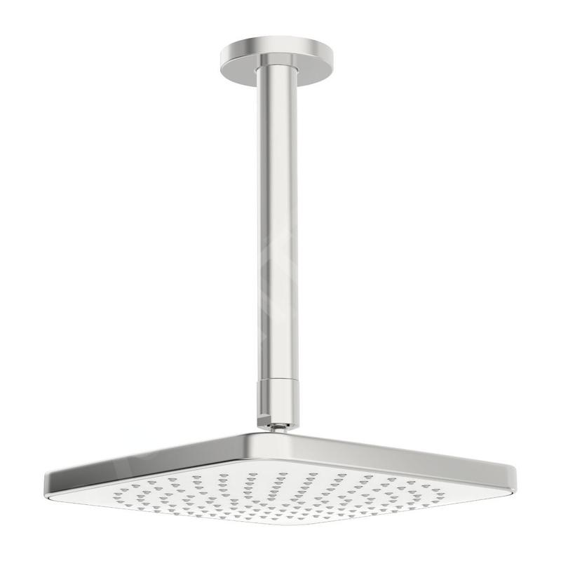 Hansa Basicjet - Douche de tête Style 200x200 mm bras de douche 260 mm, chrome 44370200