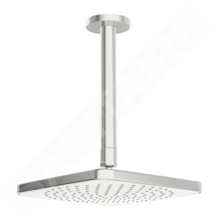 Hansa Basicjet - Douche de tête Style 200x200 mm bras de douche 260 mm, chrome 44370200