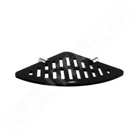 Nimco Nava - Étagère IXI d'angle, plexiglass noir NA X212