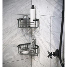 Sapho Gedy Smart - Étagère en fil de fer, 200x80x151 mm, noir mat 2483-14