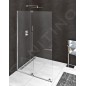 Polysan Modular Shower - Paroi de douche coulissante 1200 mm, avec coulisses, verre clair MS5-120 Polysan Modular Shower - Paroi de douche coulissante 1200 mm, avec coulisses, verre clair MS5-120