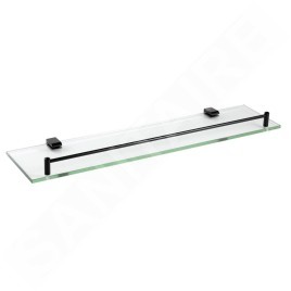 Novaservis Titania Naty - Tablette, longueur 520 mm, noir/verre 66653,5
