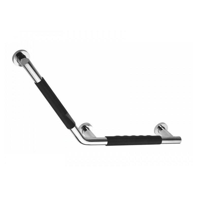 Sapho X-Round - Barre d'appui brisée, 715x325x80 mm, droite, inox XR507
