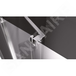 Polysan Modular Shower - Paroi de douche coulissante 1200 mm, avec coulisses, verre clair MS5-120