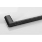 Sapho Flori - Porte-serviettes 400x70 mm, noir mat RF010/15
