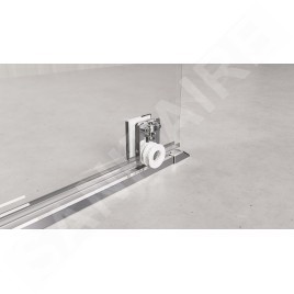 Polysan Modular Shower - Paroi de douche coulissante 1200 mm, avec coulisses, verre clair MS5-120