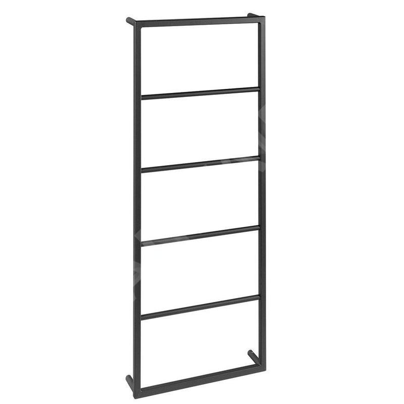 Sapho Ska - Porte-serviettes 450x1150 mm, noir mat SKA501