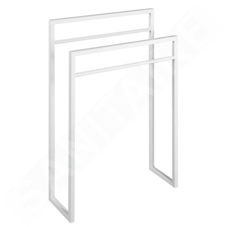 Sapho Ska - Porte-serviette 550 x 790 x 200 mm, blanc mat SKA311