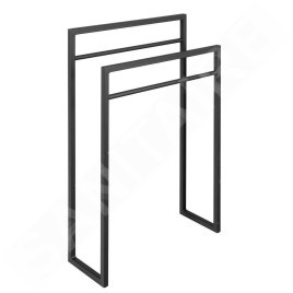 Sapho Ska - Porte-serviettes, noir mat SKA301