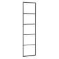 Sapho Ska - Support de serviettes 420x1700 mm, noir mat SKA551