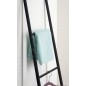 Sapho Ska - Support de serviettes 420x1700 mm, noir mat SKA551