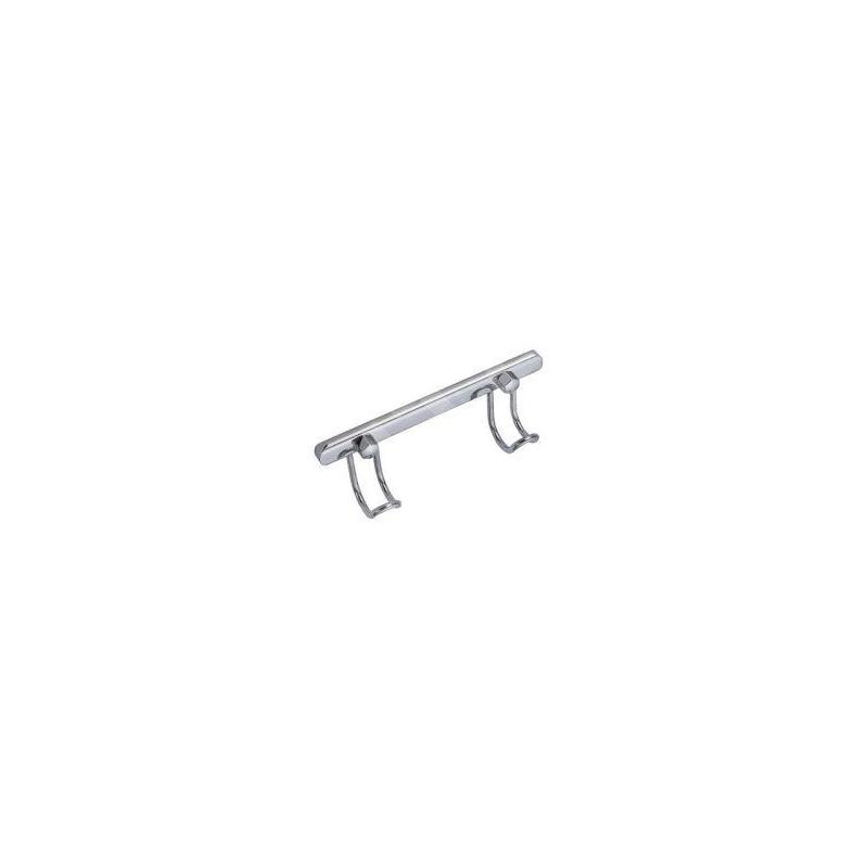 Novaservis Accessoires métalliques - Crochet double, longueur 110 mm, chromé 6056,0 Novaservis Accessoires métalliques - Crochet double, longueur 110 mm, chromé 6056,0