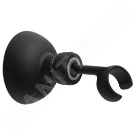 Sapho Douches - Support de douche inclinable, noir mat SUP15