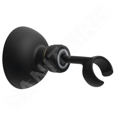 Sapho Douches - Support de douche inclinable, noir mat SUP15