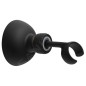 Sapho Douches - Support de douche inclinable, noir mat SUP15