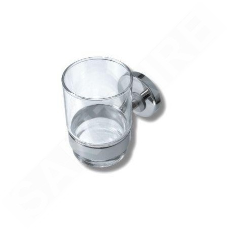 Novaservis Mephisto - Porte-verre, chrome/verre 6806,0