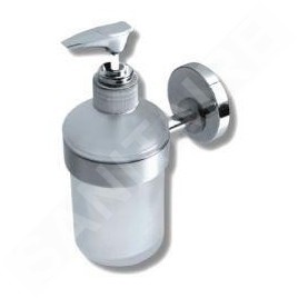 Novaservis Mephisto - Distributeur de savon 150 ml, chrome/verre 6855,0