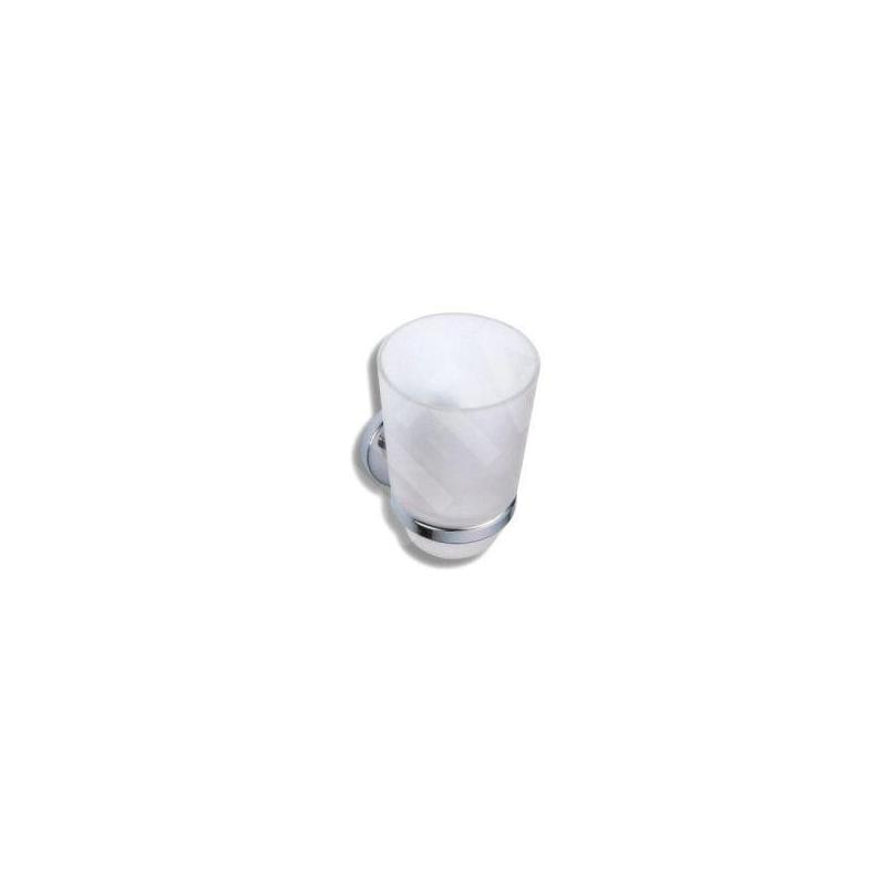 Novaservis Metalia 1 - Porte-verre, chrome/verre 6106,0 Novaservis Metalia 1 - Porte-verre, chrome/verre 6106,0