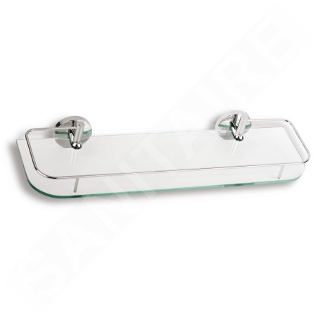 Novaservis Metalia 1 - Tablette avec barre de protection basculante, chrome 6175,0