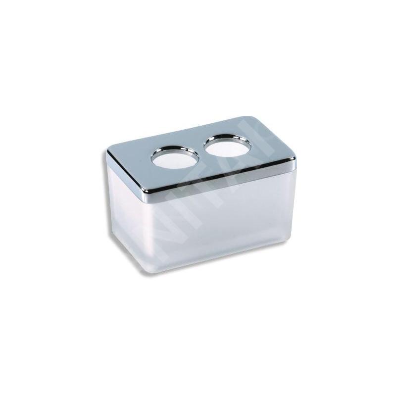 Novaservis Metalia 4 - Bocal pour tampons démaquillants, chrome 6422,0 Novaservis Metalia 4 - Bocal pour tampons démaquillants, chrome 6422,0