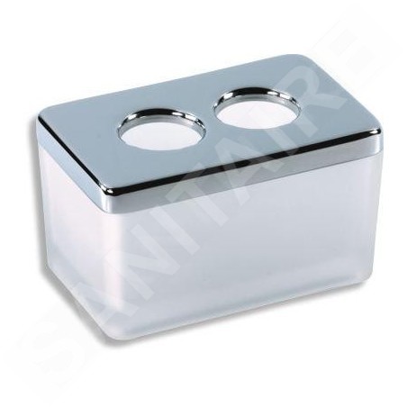 Novaservis Metalia 4 - Bocal pour tampons démaquillants, chrome 6422,0