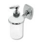 Novaservis Orfeus - Distributeur de savon avec support, chrome/verre 6955,0 Novaservis Orfeus - Distributeur de savon avec support, chrome/verre 6955,0