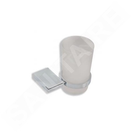 Novaservis Metalia 9 - Porte brosses à dents verre, chrome 0906,0