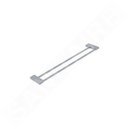 Novaservis Metalia 9 - Double porte-serviettes, 600 mm x 110 mm, chrome 0925,0