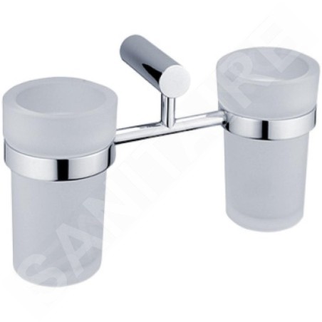 Nimco Bormo - Porte-verre double, chromé BR 11058DW-26