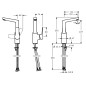 Hansa Twist - Mitigeur de lavabo, chrome 09552205 Hansa Twist - Mitigeur de lavabo, chrome 09552205