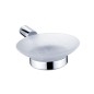 Nimco Bormo - Distributeur de savon, chrome/verre dépoli BR 11059C-26