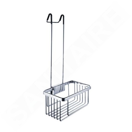 Nimco Kibo - Tablette en fil métallique, 180x85x105 mm, chromée Ki 14015H-26