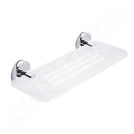 Nimco Unix - Tablette IXI, longueur 300 mm, plexiglas mat/chrome UN X330-26