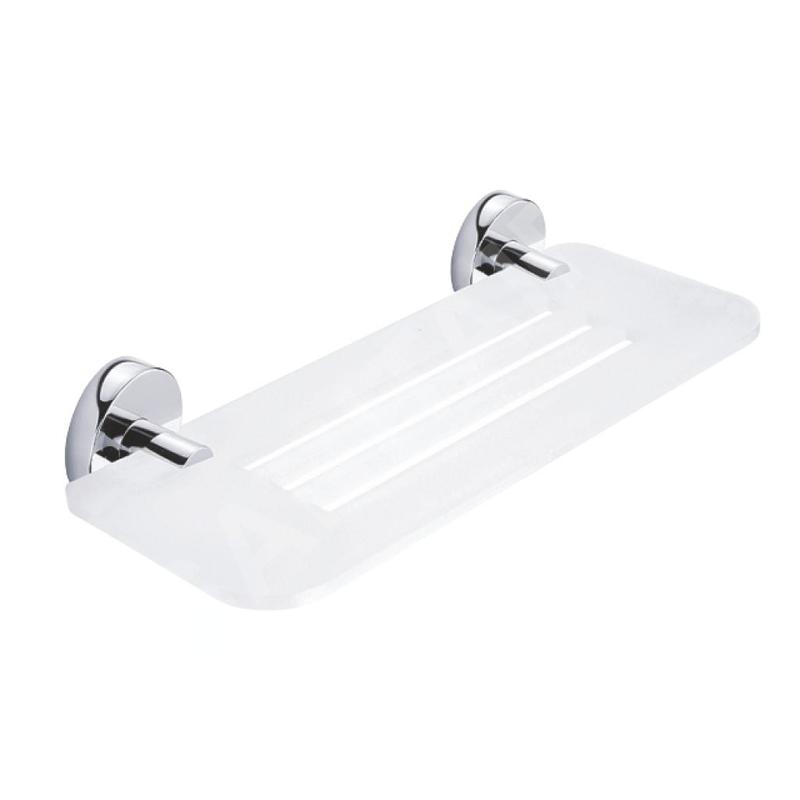 Nimco Unix - Tablette IXI, longueur 300 mm, plexiglas mat/chrome UN X330-26 Nimco Unix - Tablette IXI, longueur 300 mm, plexiglas mat/chrome UN X330-26