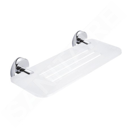 Nimco Unix - Tablette IXI, longueur 300 mm, plexiglas mat/chrome UN X330-26