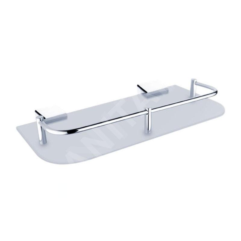 Nimco Kibo - Tablette, longueur 300 mm, verre dépoli/chrome Ki 14091AX-30-26