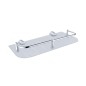 Nimco Bormo - Tablette, longueur 300 mm, verre dépoli/chrome BR 11091AX-30-26