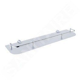 Nimco Bormo - Tablette, longueur 500 mm, verre dépoli/chrome BR 11091AX-50-26