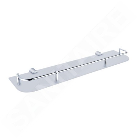 Nimco Bormo - Tablette, longueur 500 mm, verre dépoli/chrome BR 11091AX-50-26