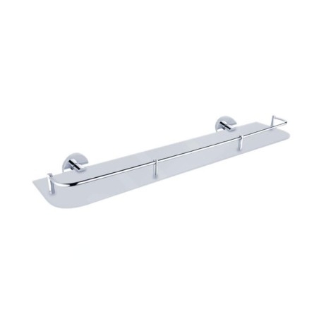 Nimco Unix - Tablette, longueur 600 mm, verre dépoli/chrome UN 13091AX-60-26