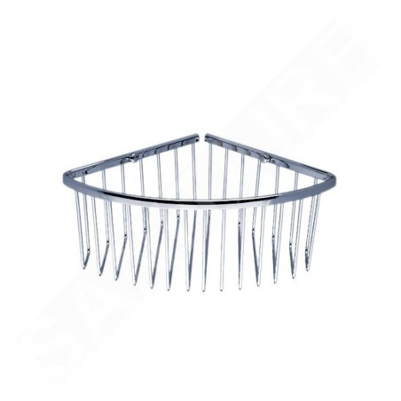 Nimco Axis - Tablette d'angle en fil métallique, chromée AX 507-26